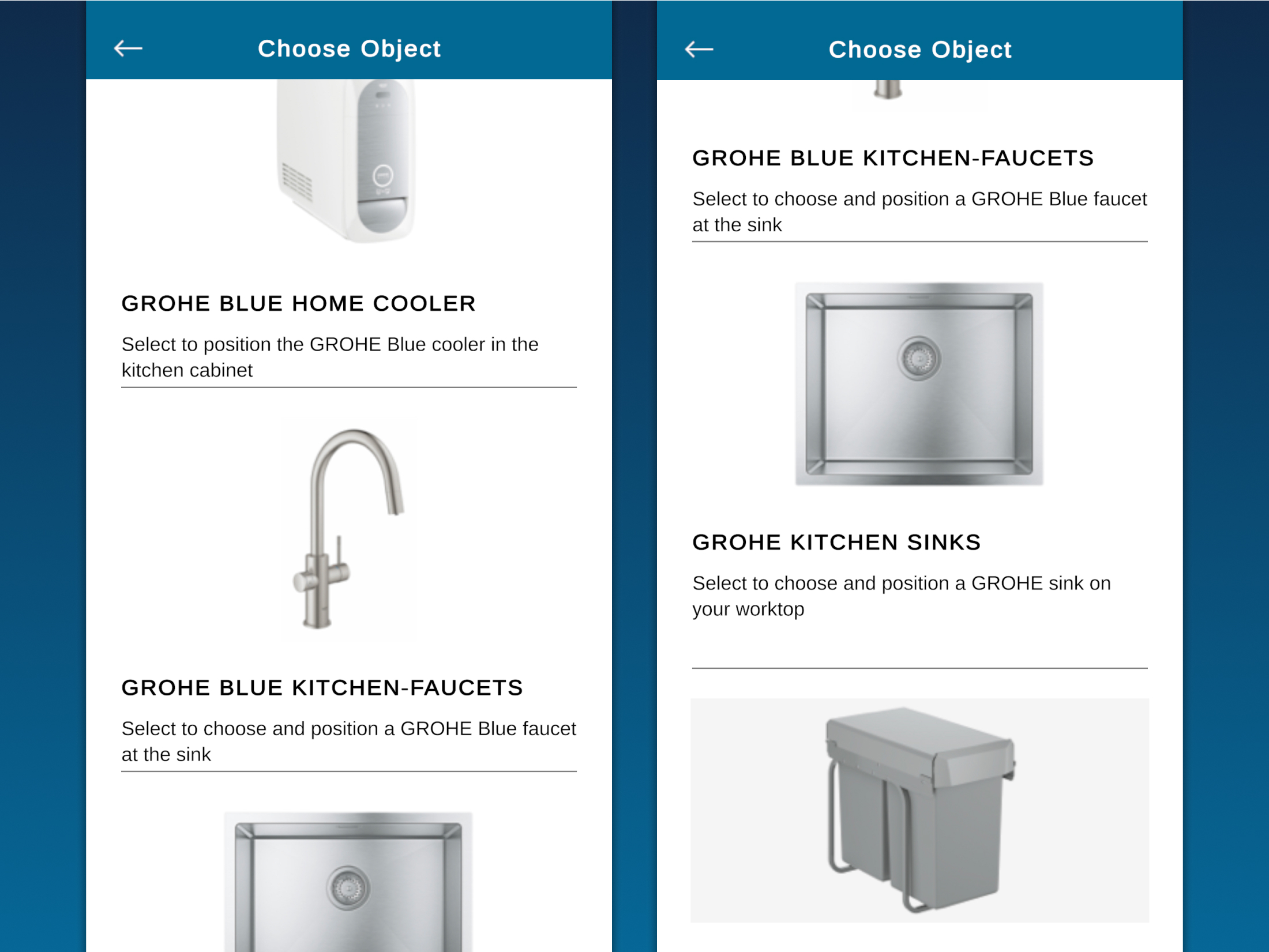 GROHE Watersystem App